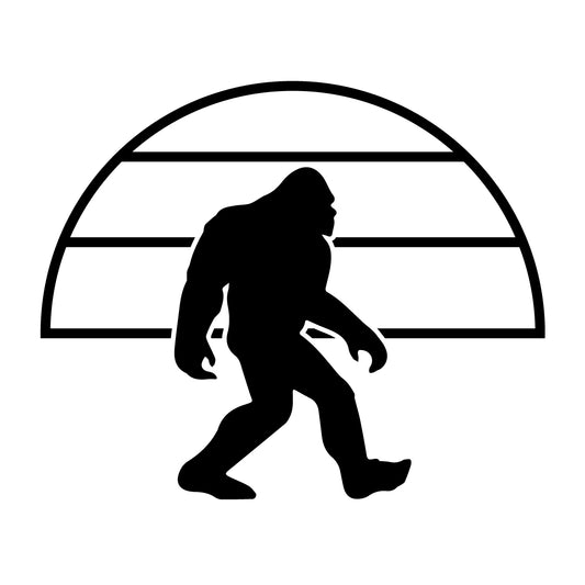 Retro Squatch Sunset